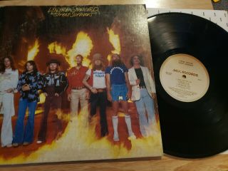 Lynyrd Skynyrd Vinyl Lp Street Survivors Flame Cover Mca - 3029