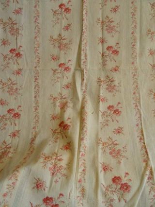 2 Stunning Antique Pretty French Country Cottage Florals Panels