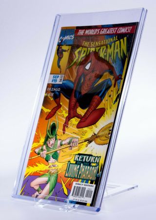 10 X Comic Book Adjustable Display Stand : Comic Sleeves,  Comic Boards Etc