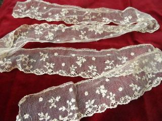 A Wonderful 18th Century Handmade Alencon Lace Length