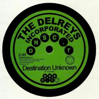 Delreys Incorporated,  The/oscar Wright - Destination Unknown - Vinyl (7 ")