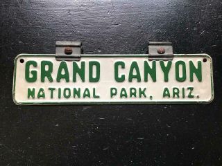 Vintage Grand Canyon National Park Souvenir License Plate Topper
