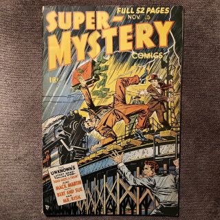 Mystery Comics V8 2 - Classic Cover 1948 - -