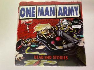 One Man Army Dead End Stories Lp Record Red Vinyl Rsd 2014 New/sealed
