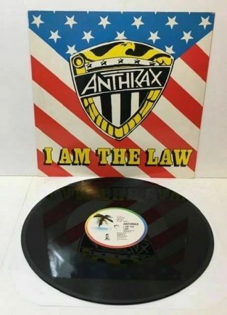 Anthrax - I Am The Law Vinyl 12 