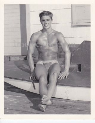 Vintage 1950s Bruce Of Los Angeles Male Nude Gay Dennis Christensen