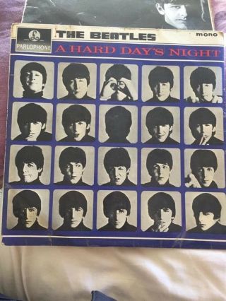 The Beatles A Hard Days Night Album Vinyl Lp 2 Records