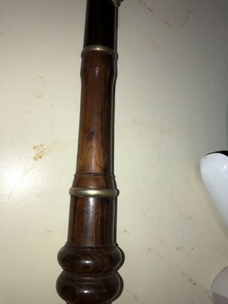 vintage Wooden Transverse Flute 3