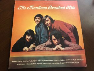 The Monkees Greatest Hits Vinyl Lp Arista