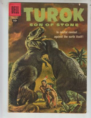 Turok,  Son Of Stone 10 Vgf (5.  0) " In Mortal Combat Against The Earth Itself "
