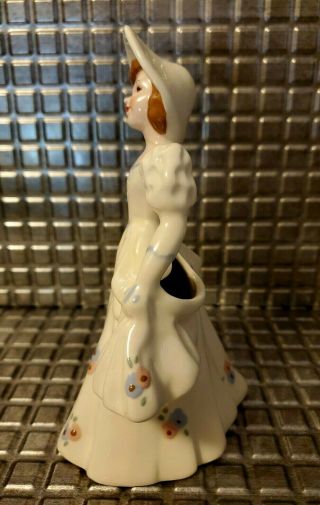 Rare Vintage 1940 ' s Florence Ceramics Pasadena California Figurine Bud Vase L@@K 2