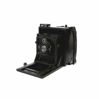 Vintage Graflex Speed Graphic 2x3 Field Camera W/carl Zeiss 13.  5cm F/4.  5 Tessar