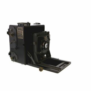 Vintage Graflex Speed Graphic 2x3 Field Camera w/Carl Zeiss 13.  5cm f/4.  5 Tessar 2