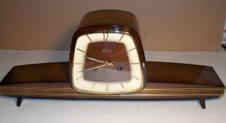 Hermle Vintage Mantel Clock 1960 