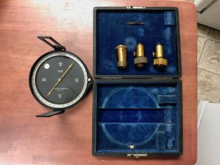 Vintage Keuffel & Esser Vernier Surveying Compass Made In U.  S.  A.  Case