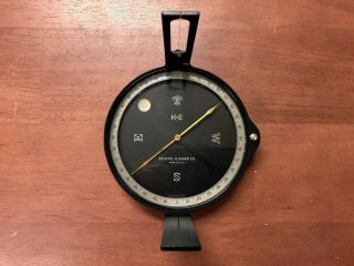 Vintage Keuffel & Esser vernier surveying compass made in U.  S.  A.  Case 2