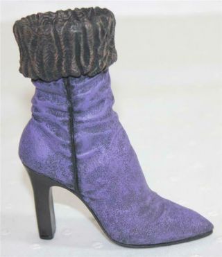 Just The Right Shoe By Raine Purple Dream Boot No 25037 Shoe Figurine Iob