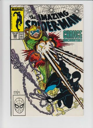 Spider - Man 298 (marvel,  1988) 1st Eddie Brock & Mcfarlane In Asm (vf -)