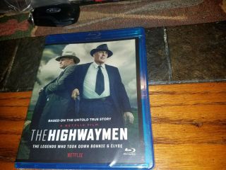 The Highwaymen Blu - Ray No Dvd Netflix Film Kevin Costner Woody Harrelson