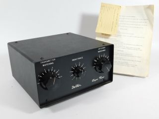 Dentron 160 - 10at Vintage Ham Radio Antenna Tuner,  Documents (great Shape)