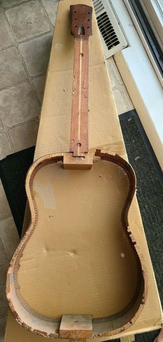 Vintage Acoustic Guitar Parts (potential 1952 Gibson?) J - 45? J - 50? Lg?