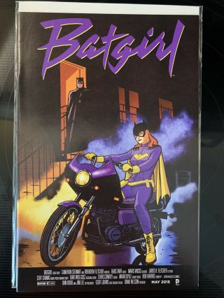 Batgirl 40 Movie Purple Rain Variant Dc Comic