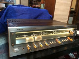 Vintage Onkyo Tx - 2500 Mkii Servo Locked Stereo Receiver 40 Watts Great