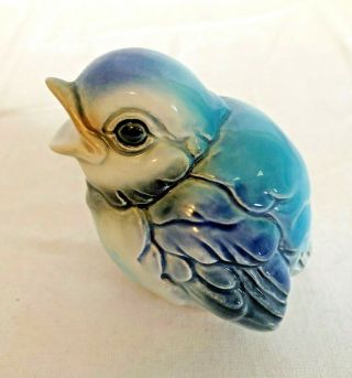 Vintage Goebel Baby Blue Bird Bluebird West Germany 38 350 Porcelain Detailed