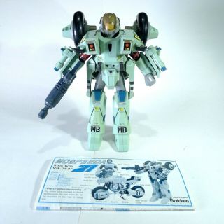 Robotech Armored Cyclone Vintage 1983 By Gakken W/ Instruction Booklet