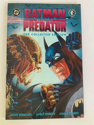 Batman Vs Versus Predator The Collected Edition Tpb 1993 Dc Dark Horse Comics