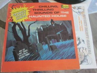 Disney - Chilling,  Thrilling Sounds Of The Haunted (1964) Lp - Played Nm -