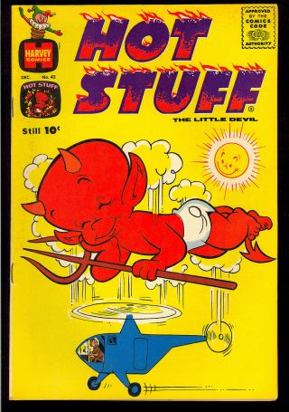 Hot Stuff The Little Devil 42 Silver Age Harvey Comic 1961 Fn -