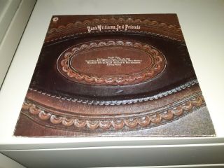 Hank Williams Jr - & Friends (vinyl Lp 1975) Vg,  M3g - 5009 Mgm