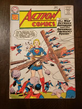Action Comics 276 1961 Ungraded.  1st App Of Phantom Girl,  Saturn Girl,  Cosmic Boy