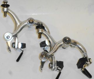 Late 70s - Mid 80s Vintage Campagnolo Record Brake Calipers,  Recessed Fit