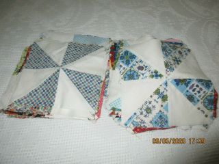 110 Vintage Quilt Blocks,  Pinwheel Design,
