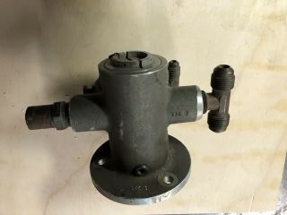 Vintage Hilborn Fuel Injection Pump