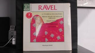 Ravel Le Tombeau De Couperin,  Monique Haas - Lp Erato Epr 15553