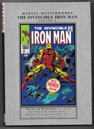 Marvel Masterworks Hardcover - Invincible Iron Man Vol.  4