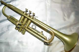 Vintage Totally Holton T603 Trumpet With Mpc And Gig Bag Player