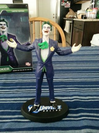 Dc Universe Online Direct Joker Statue Based On Jim Lee Limited Edition 673/5000