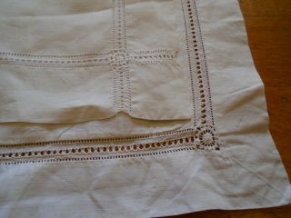 Vintage Irish Linen Oxford Pillowcases