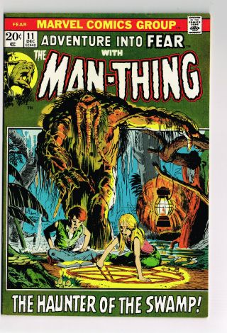 Fear (adventure Into) 11 Marvel Comics 1972 Nm Rich Buckler Neal Adams Cover