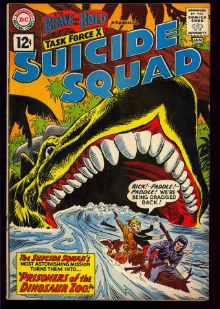 Brave And The Bold 39 (suicide Squad) Silver Age Dc Comic 1961 Vg - Fn