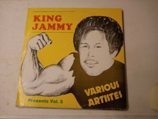 King Jammy Presents Vol.  5 - Various Artists Vinyl Lp