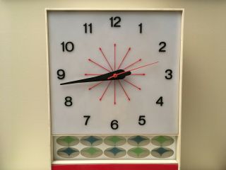 Vintage Rare Coca Cola Electric Wall Clock lights up and. 2