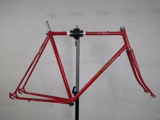 Vintage Schwinn Sprint Red 58cm Road Bike Frame Fast