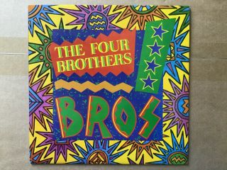 The Four Brothers - Bros - 1988 - Vinyl Lp Excellent/ Near