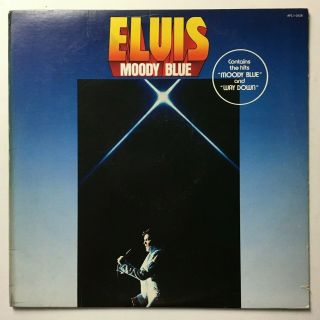 Elvis Presley Moody Blue Rca Afl1 - 2428 Vg,  Canada Degritter