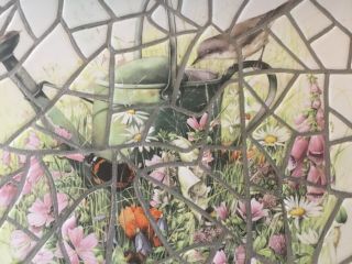Hallmark Marjolein Bastin Mosaic Tile Birds Nature’s Sketchbook Wall Art Hanging 2